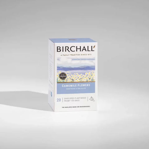 Birchall Camomile silk prism teabags