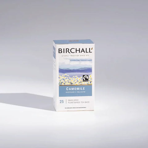 Birchall Camomile silk prism teabags