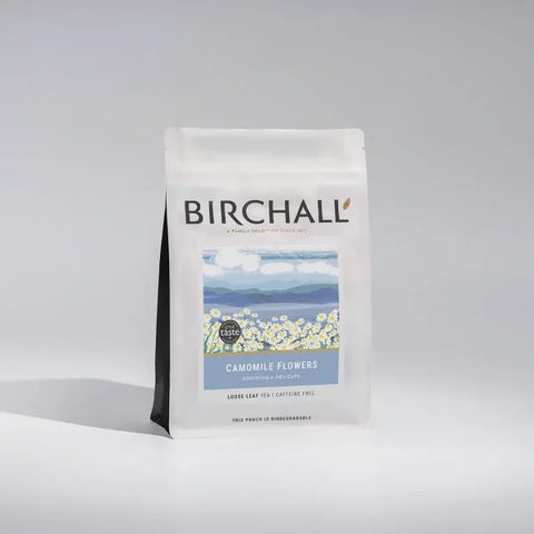 Birchall Camomile silk prism teabags