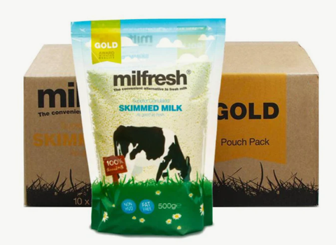 Milfresh Gold Skimmed Milk 10 x 500g