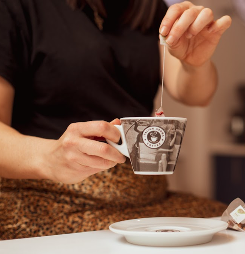 Italian Aroma Cappuccino Cups & Saucers x 6